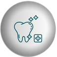 Cosmetic dentistry graphic symbol